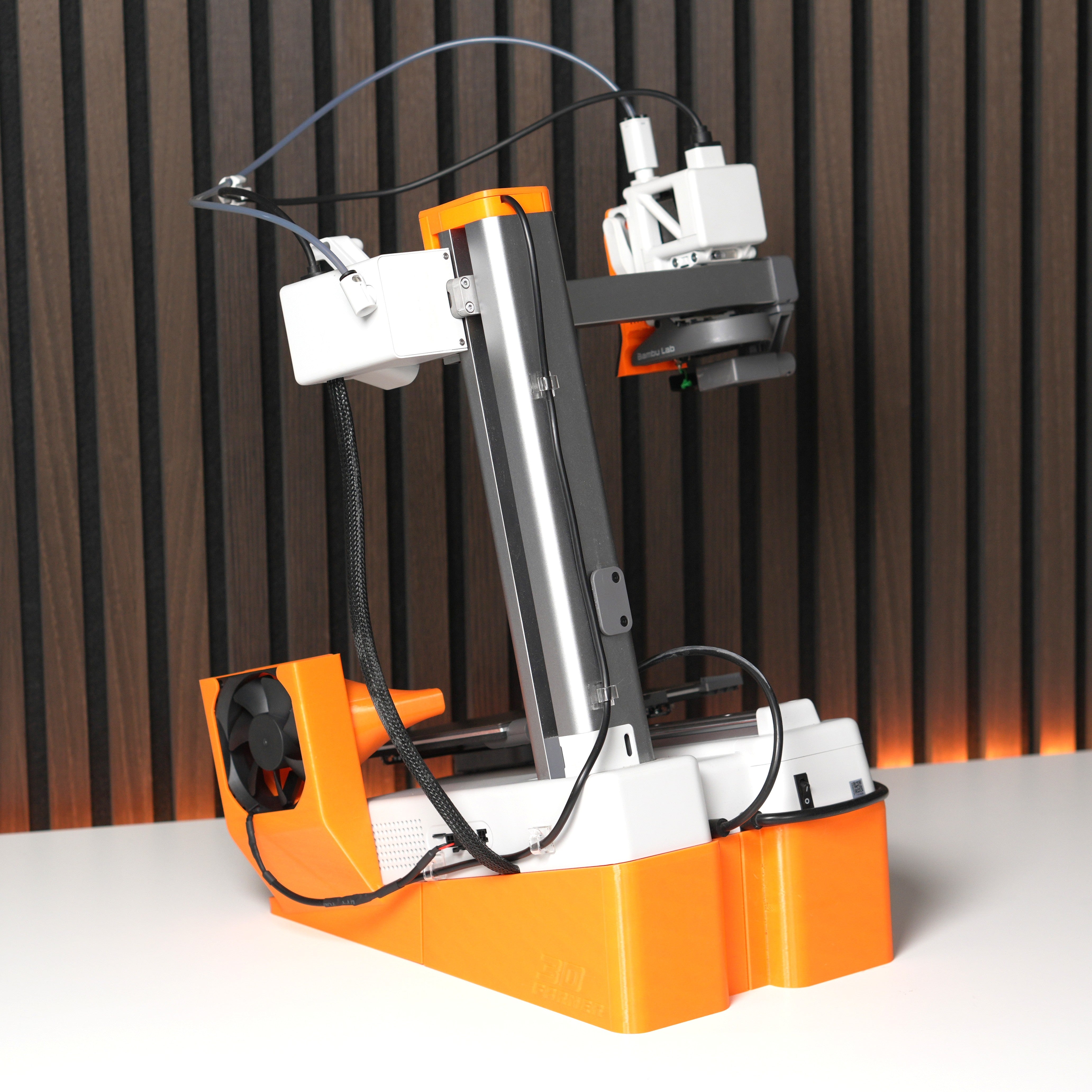 FarmLoop Stage 1 Fan Upgrade — automated print farm cooling kit