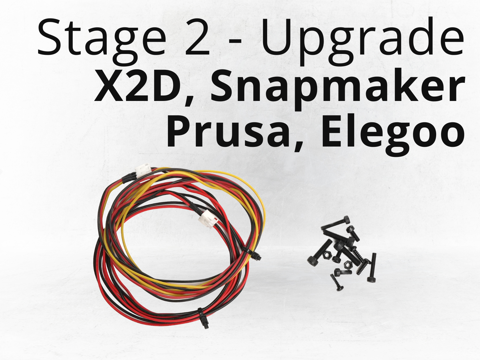Stage 2 Upgrade - X2D, Snapmaker U1, Elegoo Centauri Carbon, Prusa Core One