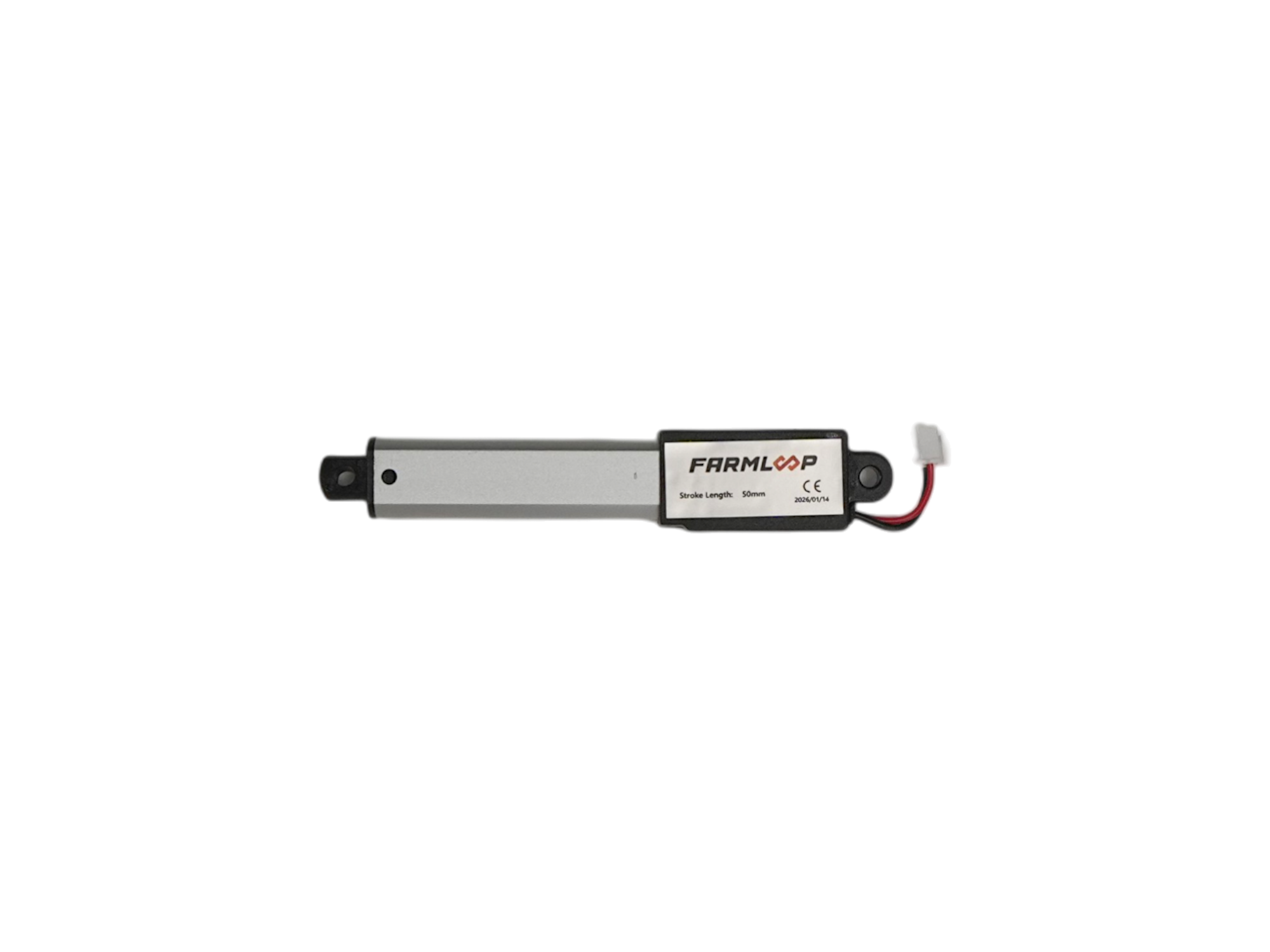 50mm linear actuator for FarmLoop Stage 2 build-plate bending