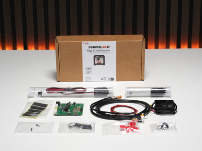 Complete FarmLoop Stage 2 P and X Series kit contents